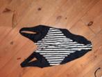 gestreepte vintage badpak maat 42, Kleding | Dames, Badmode en Zwemkleding, Ophalen of Verzenden, Zo goed als nieuw, Zwart, Badpak