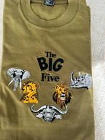 T-Shirt “Big five “ Afrika '' nieuw .🐘, Ophalen of Verzenden, Zo goed als nieuw, Maat 48/50 (M), Groen