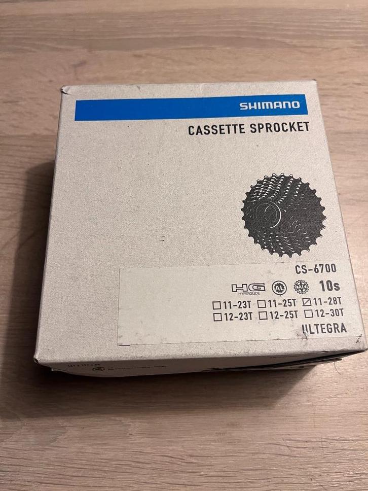 Shimano Ultegra CS-6700 Cassette 10 Speed, Fietsen en Brommers, Fietsonderdelen, Nieuw, Racefiets, Overige typen, Ophalen
