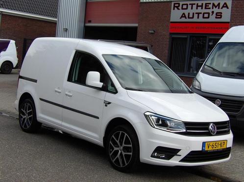 Volkswagen Caddy 2.0 TDI 2018 70 EDITION LEER NAVI ADAPTIEF, Auto's, Bestelauto's, Bedrijf, Te koop, ABS, Adaptive Cruise Control