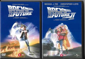 3 DVD's "Back to the future" deel 1 t/m 3