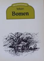 Bomen met potlood en penseel, Verzenden, Zo goed als nieuw, Doek