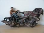 wanddecoratie twee paarden met ploeg, Ophalen, Gebruikt