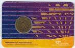 Geelkoperen 1 cent van 1943in coincard, Ophalen of Verzenden, Koningin Wilhelmina, 1 cent
