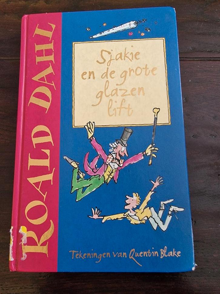 Roald Dahl - Sjakie en de grote glazen lift, Boeken, Kinderboeken | Jeugd | onder 10 jaar, Zo goed als nieuw, Fictie algemeen