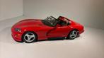 Dodge viper r/t red Bburago 1.18, Hobby en Vrije tijd, Modelauto's | 1:18, Ophalen of Verzenden, Bburago, A, A