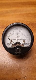 Ampère meter thermo couple Air Ministry 1941, Overige typen, Onbekend, Ophalen of Verzenden, Luchtmacht