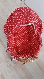 Poppenwagen, riet, Kinderen en Baby's, Speelgoed | Poppen, Ophalen, Gebruikt, Babypop