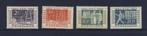 Postfris, Jubileumzegels 1952 NVPH 588/591, Verzenden, Na 1940, Postfris