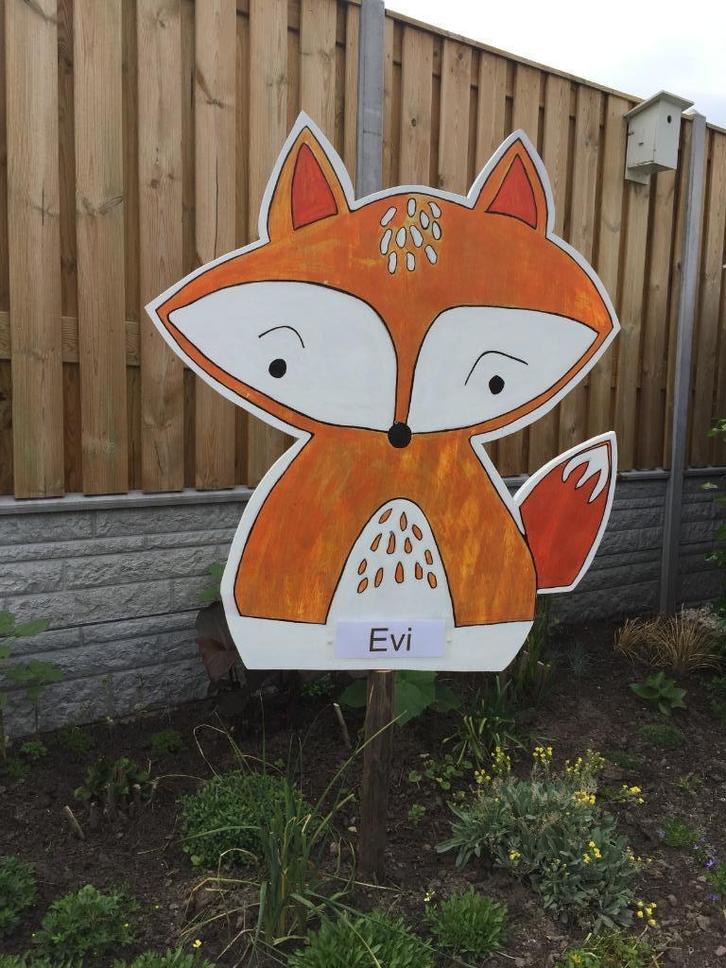 Geboortebord VOS  huren huur babyspullen jongen meisje, Kinderen en Baby's, Kraamcadeaus en Geboorteborden, Zo goed als nieuw