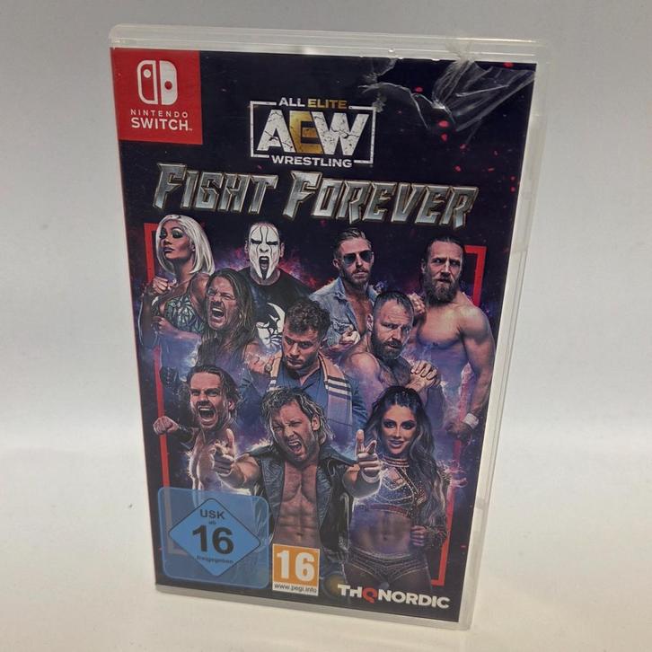 Switch Game |  AEW All Elite Wrestling Fight Forever, Spelcomputers en Games, Spelcomputers | Nintendo Switch, Zo goed als nieuw