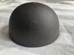 Brits; RAC tanker helmet schaal met deel binnenwerk, Verzamelen, Ophalen of Verzenden, Landmacht, Engeland, Helm of Baret