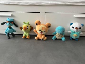 Pokémon knuffels z.g.a.n. beschikbaar voor biedingen