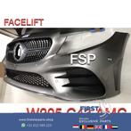W205 C205 S205 C43 AMG Bumper Mercedes C Klasse 2014-2020 CO, Gebruikt, Voor, Mercedes-Benz, Ophalen of Verzenden