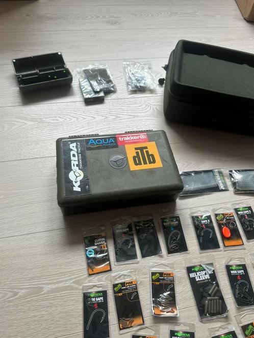 Goed gevulde korda/solar tacklebox, Watersport en Boten, Hengelsport | Karpervissen, Zo goed als nieuw, Overige typen, Ophalen of Verzenden