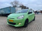 Mitsubishi Space Star 1.0 Airco 5DRS 2013 Groen, Auto's, Voorwielaandrijving, Start-stop-systeem, Bedrijf, Handgeschakeld