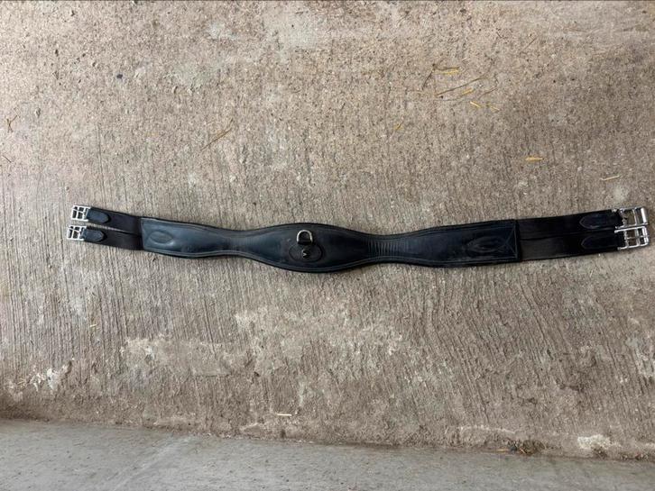 Leren springsingel maat 125cm, Dieren en Toebehoren, Paarden en Pony's | Hoofdstellen en Tuigage, Zo goed als nieuw, Ophalen of Verzenden