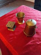 miniatuur haardstel voor letterbak, Ophalen of Verzenden, Koper