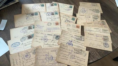 #161 verzameling briefkaarten bezet Belgie W.O. 1 en 2, Postzegels en Munten, Postzegels | Volle albums en Verzamelingen, Buitenland