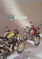 Folder BENELLI Tornado/Tre/Sport/Cafe Racer/Titanium 2005, Motoren, Handleidingen en Instructieboekjes, Overige merken