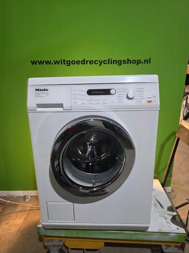 MIELE SOFTCARE SYSTEM W3821 RPM 1450, Witgoed en Apparatuur, Wasmachines, Refurbished, Voorlader, 6 tot 8 kg, 85 tot 90 cm, 1200 tot 1600 toeren