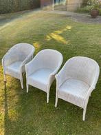 Oude Lloyd Loom tuinstoelen, Ophalen, Gebruikt, Overige materialen