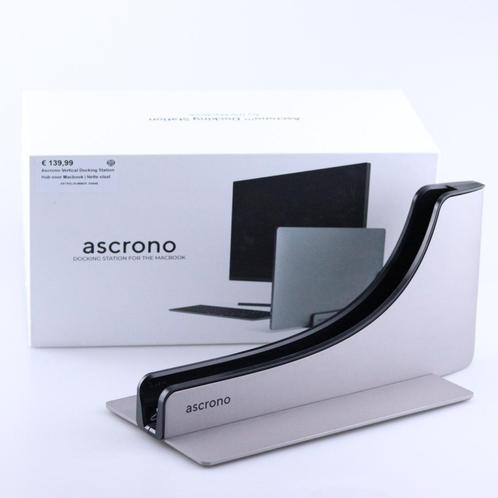 Ascrono Vertical Docking Station Hub voor Macbook | Nette st, Computers en Software, Overige Computers en Software, Zo goed als nieuw