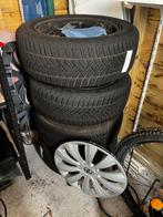 Dunlop winterbanden 205/55R16 met velgen + boom, Auto-onderdelen, Banden en Velgen, Ophalen, Gebruikt, 16 inch, Banden en Velgen