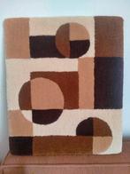 Wanddecoratie / wandkleed getuft schilderij bruin Mondriaan, Ophalen of Verzenden, Nieuw