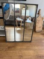 Industriële spiegel, Huis en Inrichting, Woonaccessoires | Spiegels, Ophalen of Verzenden, Zo goed als nieuw, Minder dan 100 cm