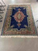 Handgekoopt vintage persisch tapijt 210x138 cm, Ophalen, Blauw, 200 cm of meer, Zo goed als nieuw