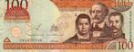 Bankbiljet:  DOMINICAANSE REPUBLIEK  -  100 pesos oro, Postzegels en Munten, Bankbiljetten | Amerika, Verzenden, Noord-Amerika