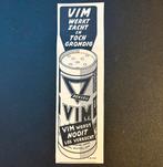 Advertentie ‘Vim’ (1946), Verzamelen, Tijdschriften, Kranten en Knipsels, Ophalen of Verzenden, 1940 tot 1960, Knipsel(s)