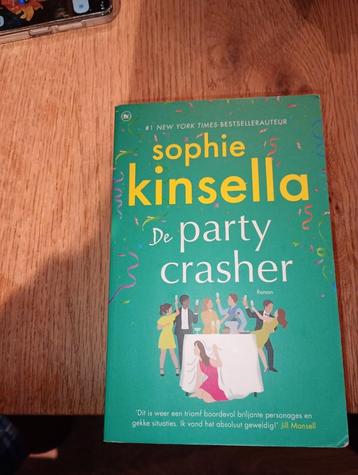 De Partycrasher - Sophie Kinsella  beschikbaar voor biedingen