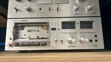 Pioneer CT-606 (versterker en tuner zijn verkocht) 350 euro beschikbaar voor biedingen