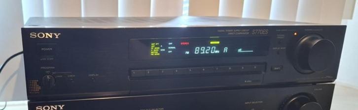 Sony ST-S770ES, Audio, Tv en Foto, Tuners, Zo goed als nieuw, Verzenden