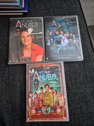 3 DVD's Het Huis Anubis Seizoen 1 Graal eeuwige vriendschap beschikbaar voor biedingen