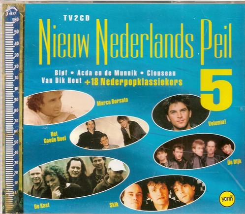 Nieuw Nederlands peil deel 5 + 18 Nederpopklassiekers, Cd's en Dvd's, Cd's | Verzamelalbums, Nieuw in verpakking, Nederlandstalig