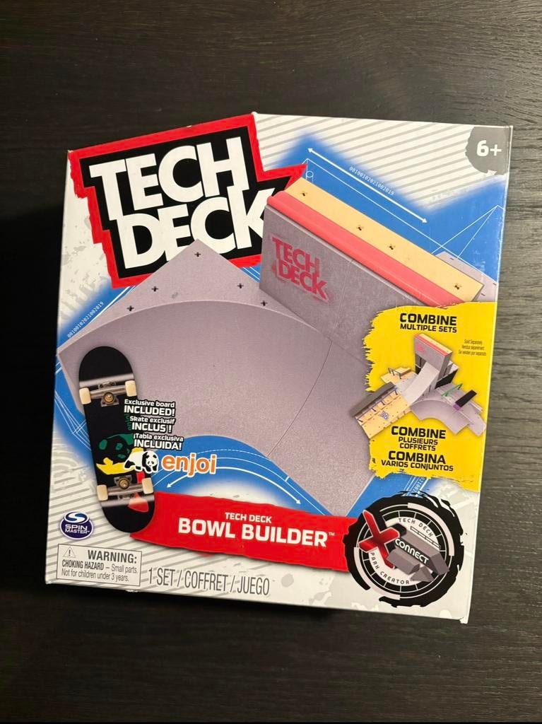 Tech Deck Bowl Builder Skatepark, Kinderen en Baby's, Speelgoed | Overig, Ophalen of Verzenden, Nieuw, Jongen of Meisje