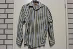 Gestreept herenoverhemd maat L/41-42, Authentic, Overige kleuren, Ophalen of Verzenden, Zo goed als nieuw