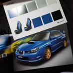 autobrochure Impreza Subaru WRX STI Turbo 2006 folder WOW, Subaru, Zo goed als nieuw, Verzenden