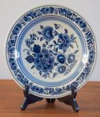 Antiek Delftsblauw Wandbord Goedewagen 24cm, Ophalen of Verzenden