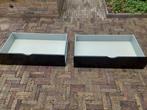 twee opberglades (voor onder Ikea Flaxa bed), Huis en Inrichting, Slaapkamer | Bedden, Ophalen, Gebruikt