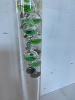 Jaren 80 grote Galileo thermometer , 43 cm, Binnenthermometer, Gebruikt, Ophalen of Verzenden