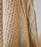 Heerlijk dikke vintage wollen aran gebreide trui, Ophalen of Verzenden, Zo goed als nieuw, Maat 46/48 (XL) of groter