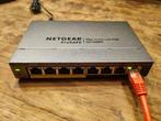Netgear GS108PE PoE 8-poorts Gigabit Ethernet Plus Switch, Ophalen of Verzenden, Gebruikt