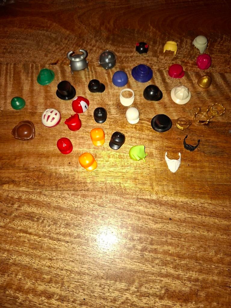 Playmobil petjes/hoeden, kroontjes/kapsels, Ophalen of Verzenden