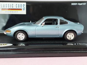 OPEL GT MET CERTIFICATE No233 VITESSE ONBESPEELD IN DOOS beschikbaar voor biedingen