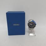 Seiko Prospex V175-0ad0 Solar Chronograph + Doos Nette Staat, Ophalen of Verzenden, Nieuw, Grijs, Jongen of Meisje