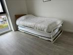 Tweepersoons logeerbed inklapbaar 2x 80x200, Ophalen, Gebruikt, Tweepersoons, 80 cm